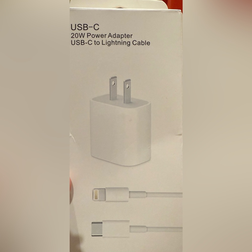 NEW Apple USB-C 20W Power Adapter - White Charger